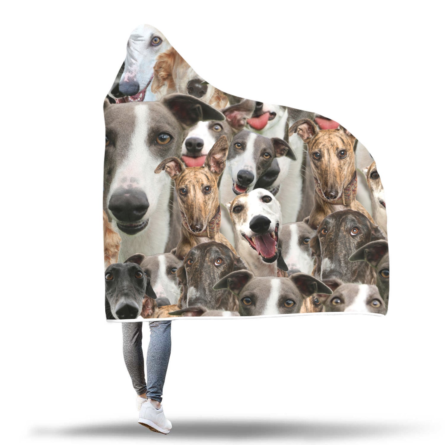 Sighthound Hooded Blanket