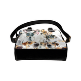 Jack Russell Terrier Face Shoulder Handbag