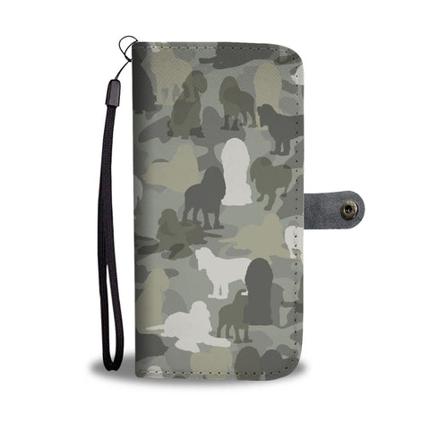 Cocker Spaniel Camo Wallet Case