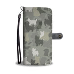 Yorkshire Terrier Camo Wallet Case