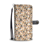 Welsh Corgi Full Face Wallet Case