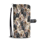 Afghan Hound Full Face Wallet Case