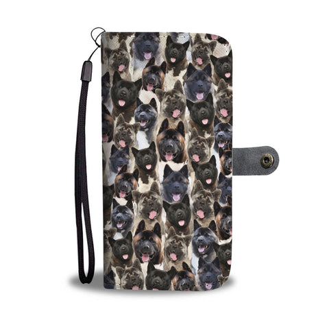 Akita Full Face Wallet Case