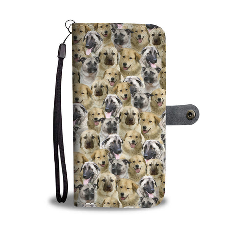 Anatolian Shepherd Full Face Wallet Case