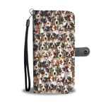 Australian Shepherd Full Face Wallet Case