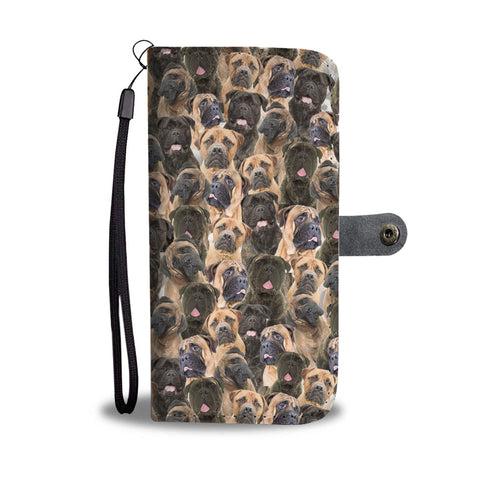 Bullmastiff Full Face Wallet Case