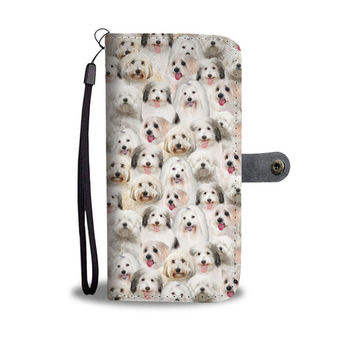 Coton de Tulear Full Face Wallet Case