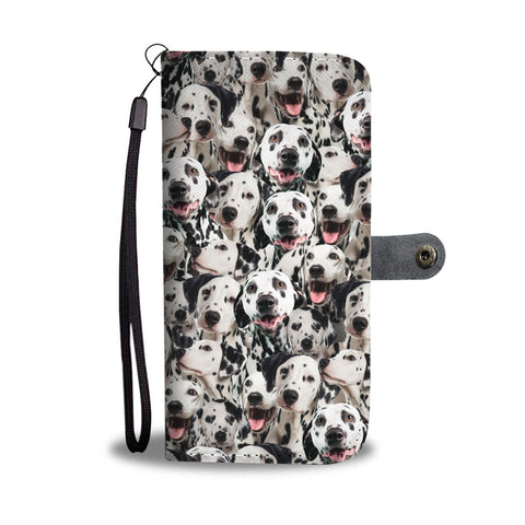 Dalmatian Full Face Wallet Case