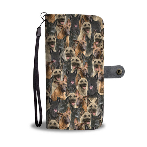 Dutch Shepherd Full Face Wallet Case