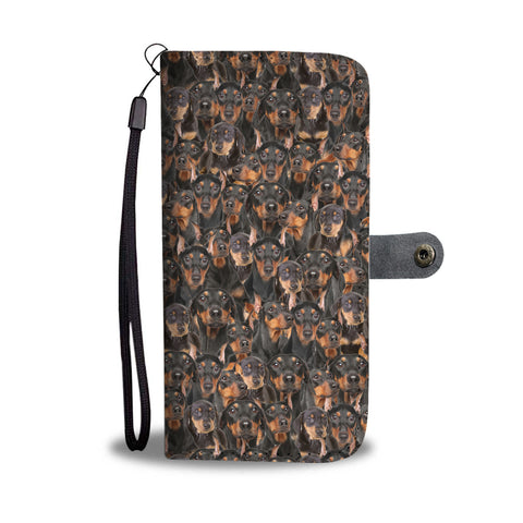 German Pinscher Full Face Wallet Case