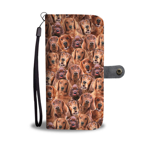 Irish Setter Full Face Wallet Case