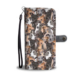 Italian Greyhound Full Face Wallet Case