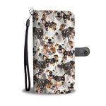 Jack Russell Terrier Full Face Wallet Case