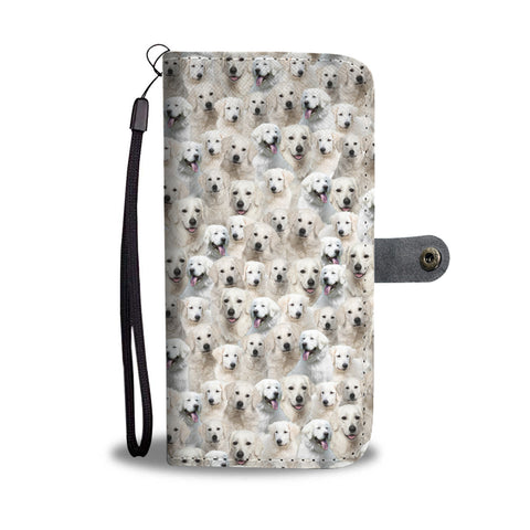 Kuvasz Full Face Wallet Case