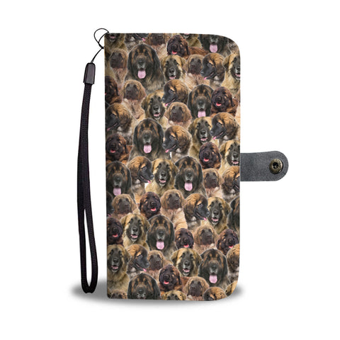 Leonberger Full Face Wallet Case