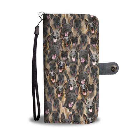 Malinois dog Full Face Wallet Case