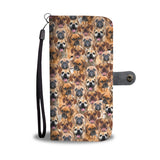 Puggle Full Face Wallet Case