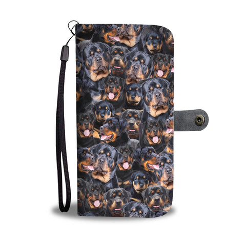 Rottweiler Full Face Wallet Case