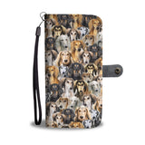 Saluki Full Face Wallet Case