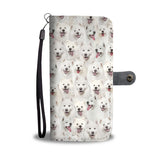 Samoyed Full Face Wallet Case