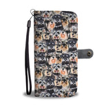 Schnauzer Full Face Wallet Case