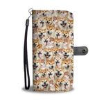 Shiba Inu Full Face Wallet Case