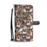 Staffordshire Bull Terrier Full Face Wallet Case