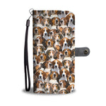 Treeing Walker Coonhound Full Face Wallet Case