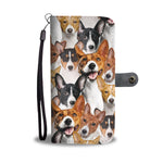 Basenji Full Face Wallet Case