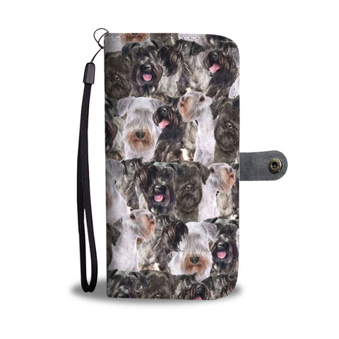 Cesky Terrier Full Face Wallet Case