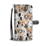 Central Asian Shepherd Dog Full Face Wallet Case