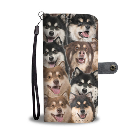 Finnish Lapphund Full Face Wallet Case