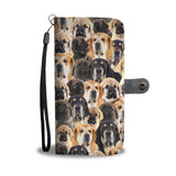 Spanish Mastiff Full Face Wallet Case