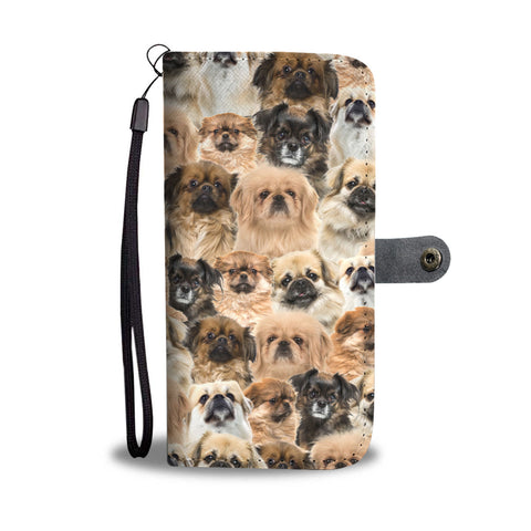 Tibetan Spaniel Full Face Wallet Case