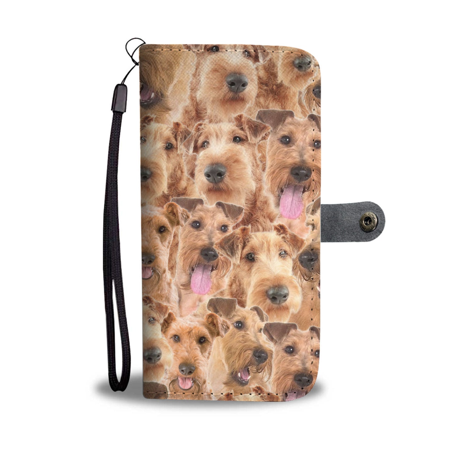 Irish Terrier Full Face Wallet Case