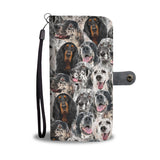 English Setter Full Face Wallet Case