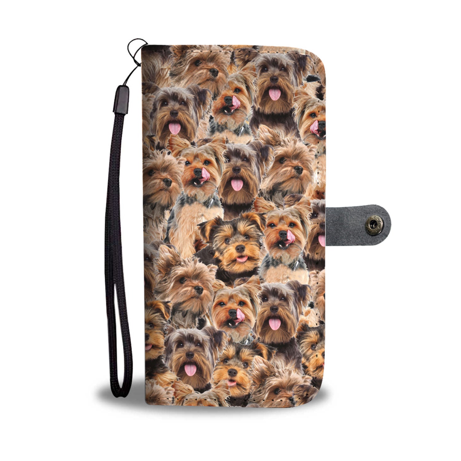 Yorkshire Terrier Full Face Wallet Case