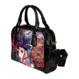 Labrador Yin Yang Shoulder Handbag