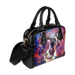 Boston Terrier Yin Yang Shoulder Handbag