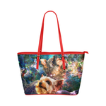 Yorkshire Terrier Leather Tote Bag