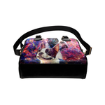 Boston Terrier Yin Yang Shoulder Handbag