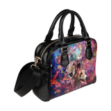 Greyhound Yin Yang Shoulder Handbag