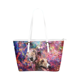 Greyhound Leather Tote Bag