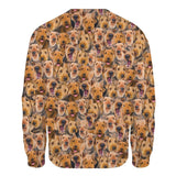 Airedale Terrier - Full Face - Premium Sweater