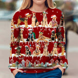 Airedale Terrier - Snow Christmas - Premium Sweater