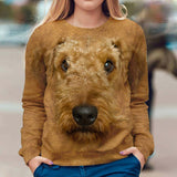 Airedale Terrier - Face Hair - Premium Sweater