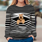 Airedale Terrier - Stripe - Premium Sweater