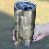 Akita Camo Tumbler Cup