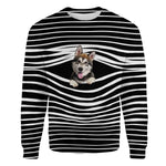 Alaskan Malamute - Stripe - Premium Sweater