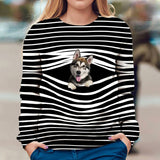 Alaskan Malamute - Stripe - Premium Sweater